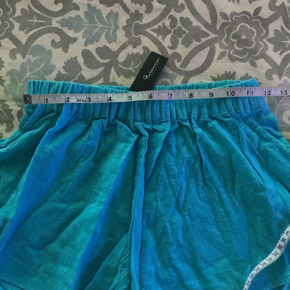 NWT Florencia Miri Shorts, Aquamarine, Size 6 - Picture 4 of 7